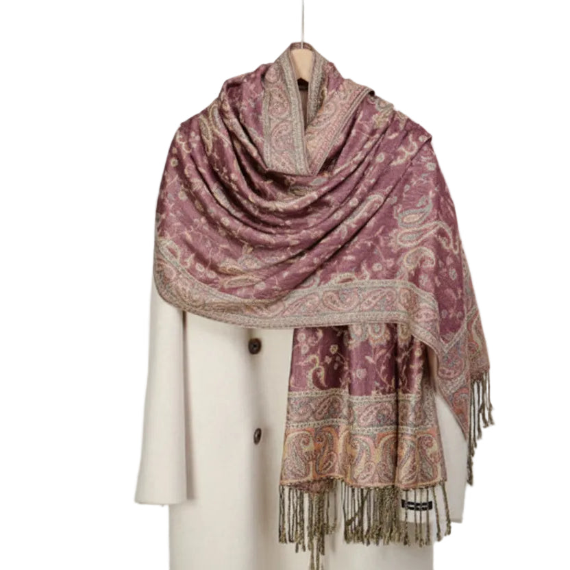Muslim Women  Embroidery Tassel Hijab Scarf #26VS737
