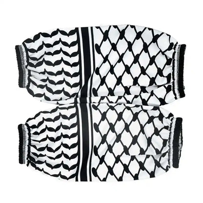 Women Keffiyeh Palestine Decorative Sleeves Waterproof
