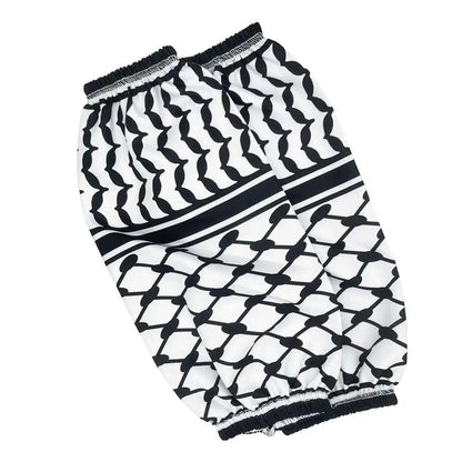 Women Keffiyeh Palestine Decorative Sleeves Waterproof