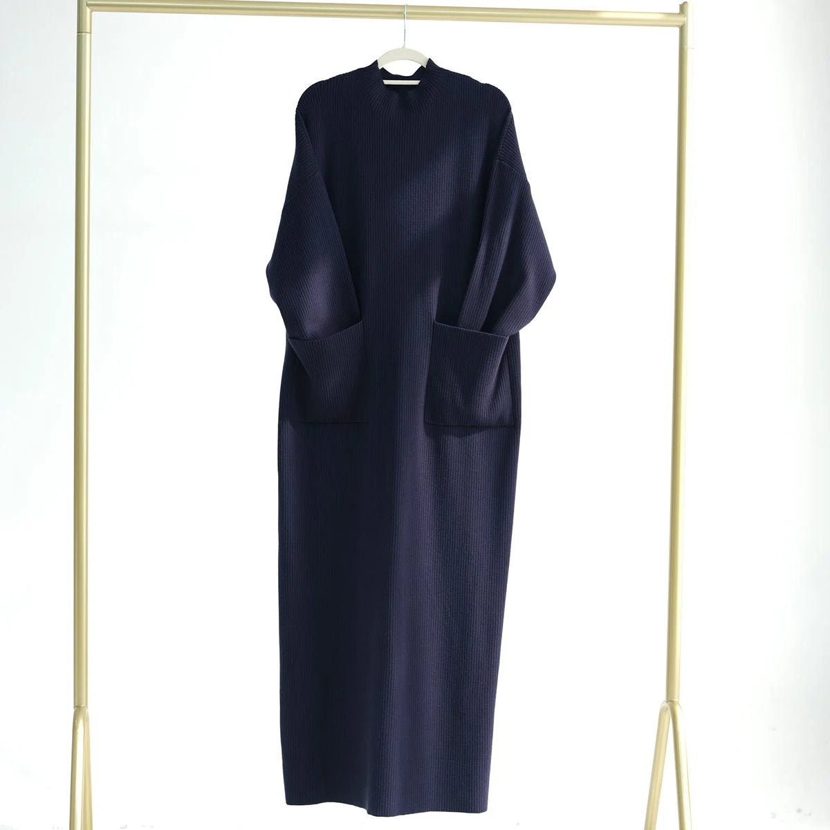 Heavy Thick Winter Fall Knitted Abaya Dress #24917