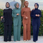Muslim Clothing Wear 2 Piece Set Pants With Top