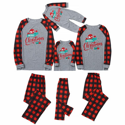 Cute Sleepwear Pjs Sets Family Christmas Colorful Pajamas