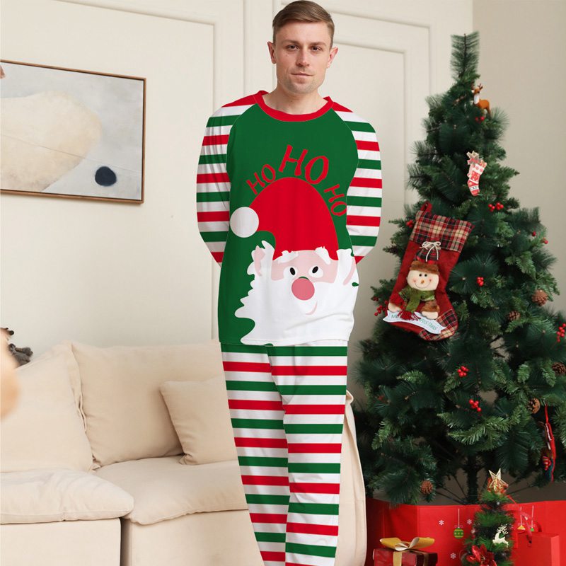 Matching Family Santa Christmas Pjs Pajamas Sets