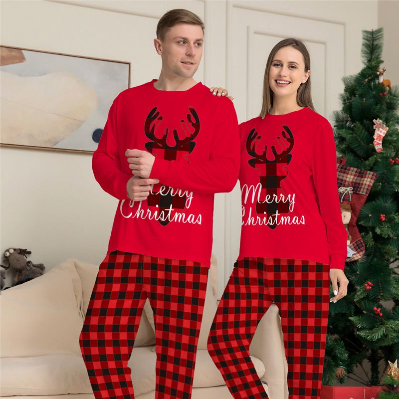 Funny matching couple christmas pajamas hot sale