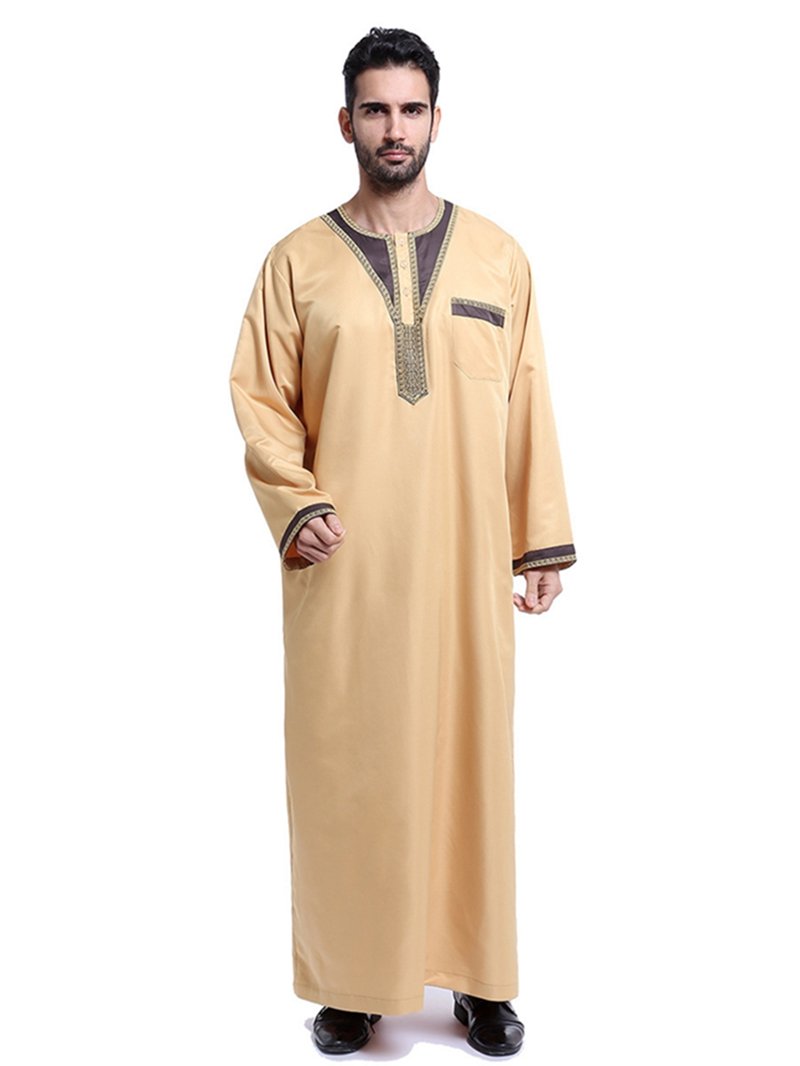 Muslim Clothing Islamic Arabic Men Thobe