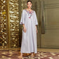 Middle East Jacquard Embroidery Elegant Kaftan Dress Caftan