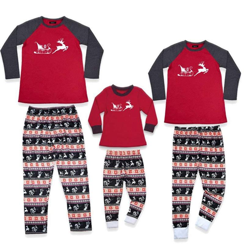 Santa Claus Christmas Pajamas Pjs For Couples And Kids