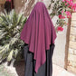 Muslim Women Chiffon Khimar Overhead Hijab