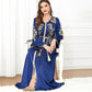 Eid Dress Satin Embroidery Kaftan Dress Caftan For Women Arab Middle East