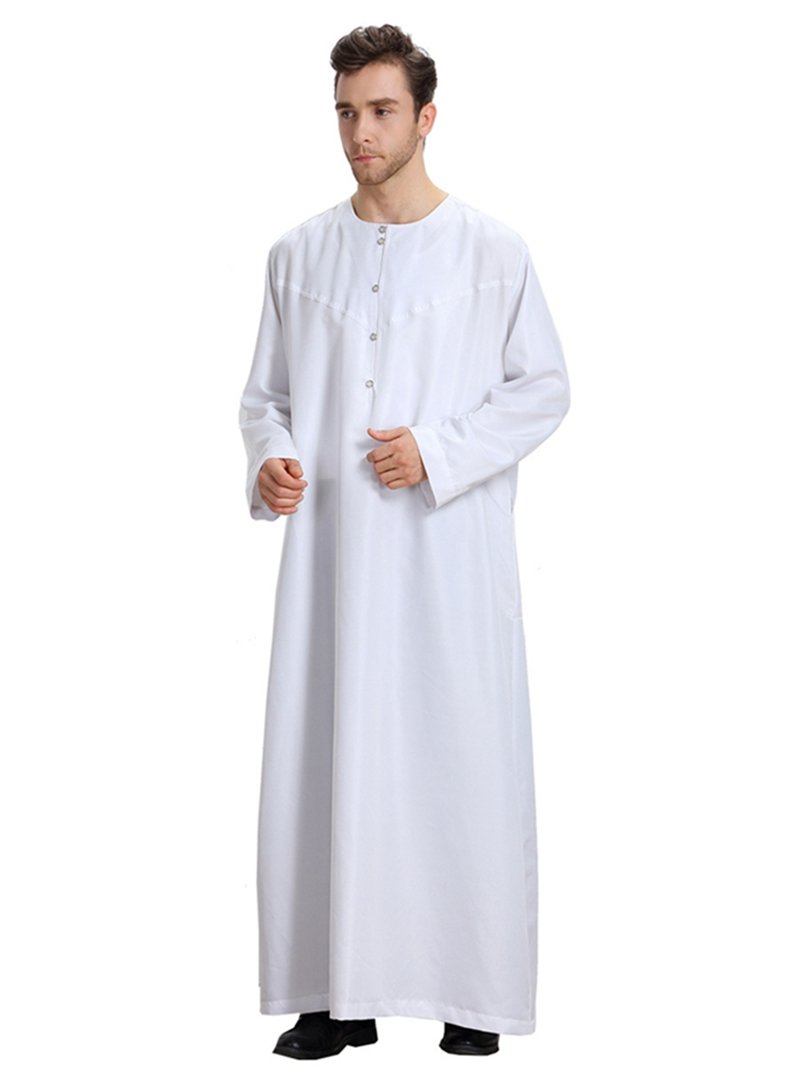 Arab Muslim Middle East Clothing Men Islam Dubai Islamic Thobe
