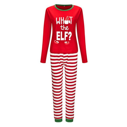 Soft Santa Claus Nighty Clothes Sleepwear Matching Christmas Pajamas