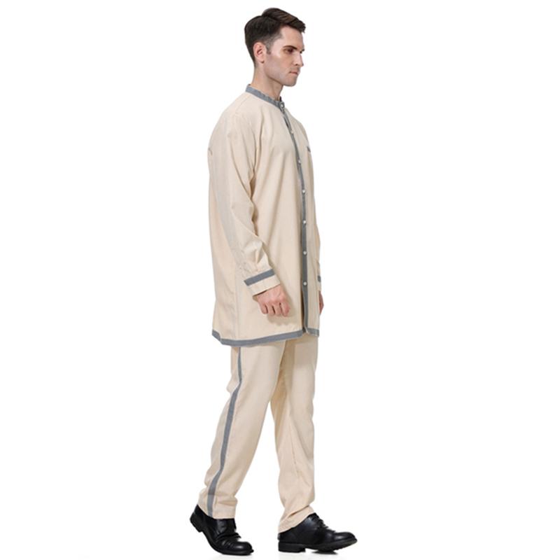 Middle East Arabic Men 2 Pieces Set Tops And Pants
