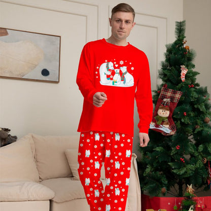 Matching Family Bear Christmas Pjs Pajamas Sets