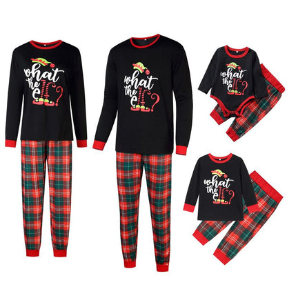 Christmas Elf Matching Family Pajamas Pjs Set