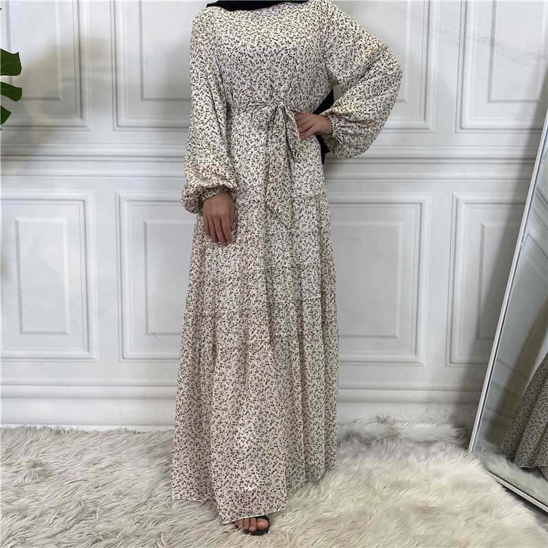 Floral hotsell abaya dress