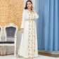 Eid Dress Middle East Arab Floral Printed Kaftan Dress Caftan