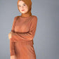 Muslim Clothing Wear 2 Piece Set Pants With Top