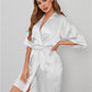 Women Satin Loungewear Robes Sleepwear Pajamas