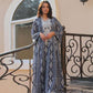 Muslim Women Sequins Embroidery Doris Caftan Kaftan Dress