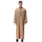 Muslim Islamic Mens Arab Clothing Long Sleeve Jubbah Thobe Thawb