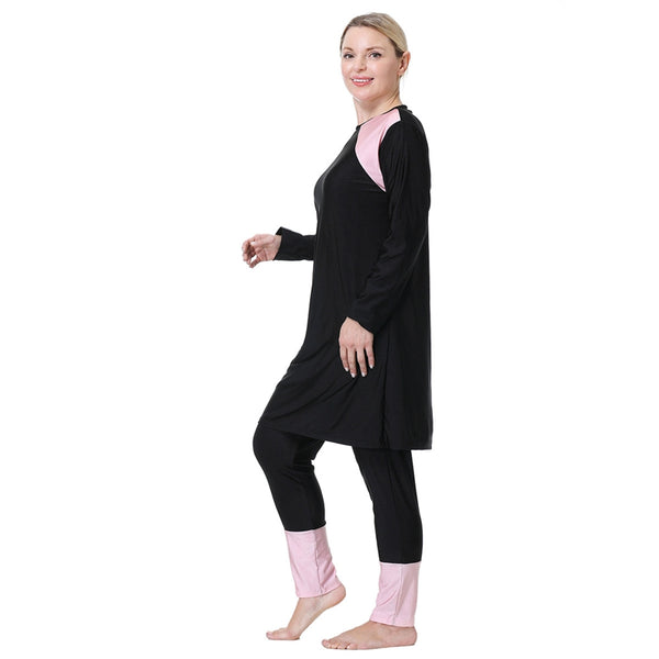 Muslim Women Plus Size Swimwear Burkinis Set