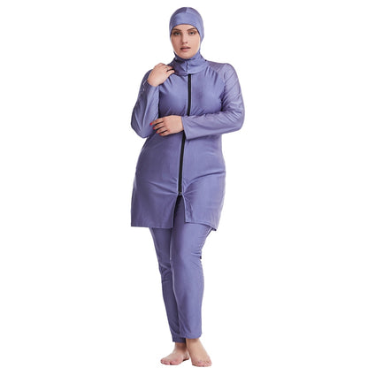 Muslim Women Plus Size Burkinis Swimwear Swimsuit