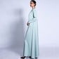 Muslim Women Matte Abaya Dress With Pocket