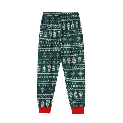 Matching Family Printed Holiday Christmas Pajamas Pjs Set