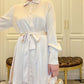 2 Pieces Set Muslim Women Satin Tops And Skirt Suit Set Clothing