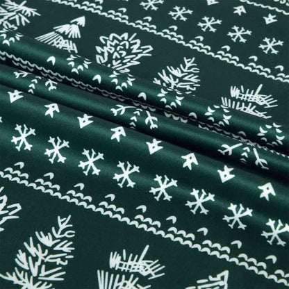 Matching Family Printed Holiday Christmas Pajamas Pjs Set