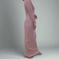 Muslim Women Knitted Cotton Abaya Inner Dress