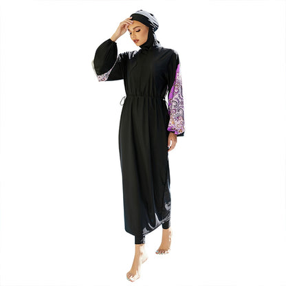 Arab Bathing Suits 3 Pieces Sets Muslim Swimwear Swimsuit