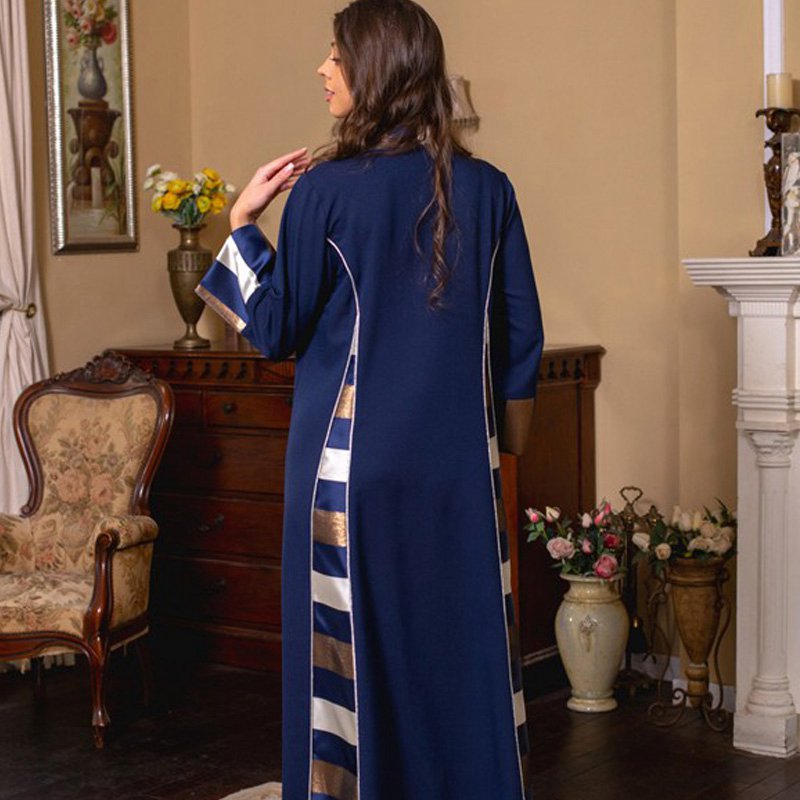 Eid Middle Eastern Arab Women Embroidery Kaftan Dress Caftan