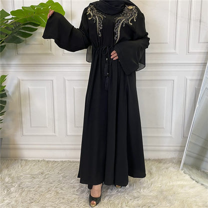 Muslim Women Nida Abaya Dress Middle East Arab