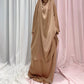 Muslim Women Prayer Dress Jilbab Robe Mother And Daughter Girl Matching Outfits