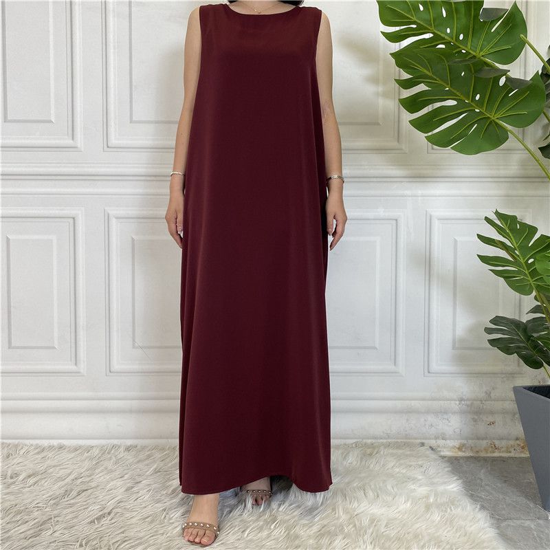 12 Color Options Muslim Women Nida Underdress Sleeveless Inner Slip Un –  Urgarment