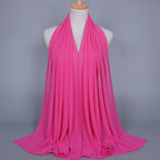 35 Color Options Muslim Women Chiffon Hijab Scarf