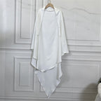 Muslim Women Chiffon Khimar Overhead Hijab
