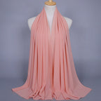 35 Color Options Muslim Women Chiffon Hijab Scarf