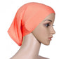 Muslim Women Mercerized Cotton Turban Hat HeadWraps Hijab Caps