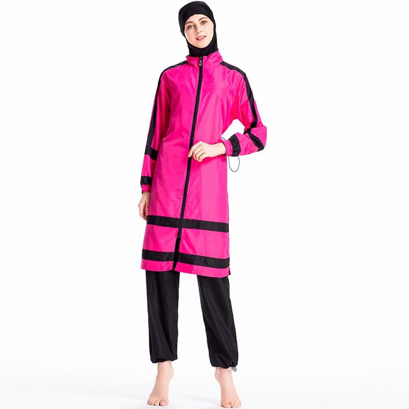 Islamic Muslim Women Ladies Swimming Suit Burkinis Swimwear