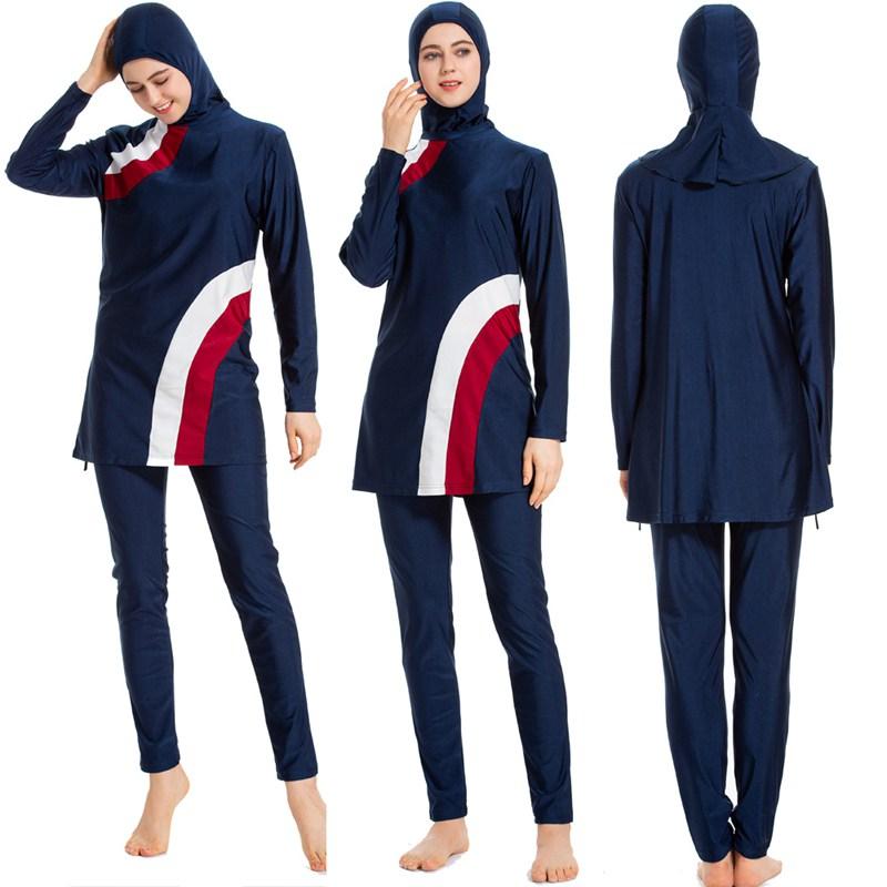 Muslim 3 Item Swimwear Burkinis Women Swimming Suit