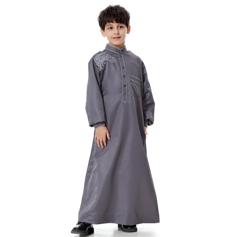 Muslim Kids Clothing Wear Boy Jubah Thobes