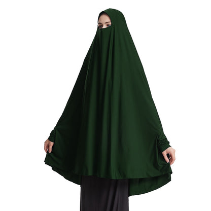 10 Color Options Muslim Women Modal Arab Jilbab Sleeved