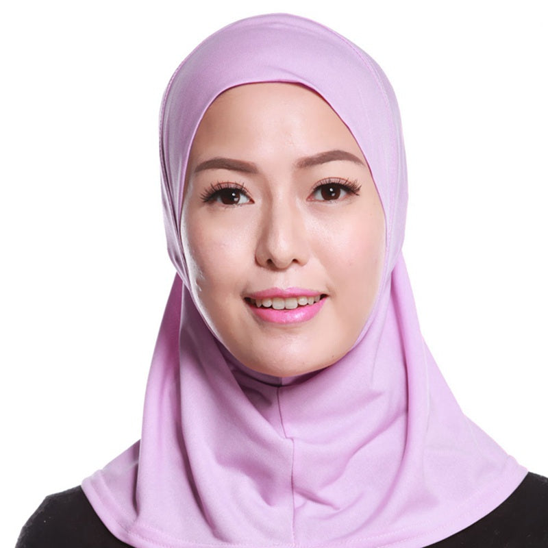 Muslim Women ITY Underscarf Head Cover Muslim Headscarf Inner Hijab Hat Caps