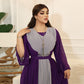Fashion Muslim Women Dubai Chiffon Abaya With Tassel