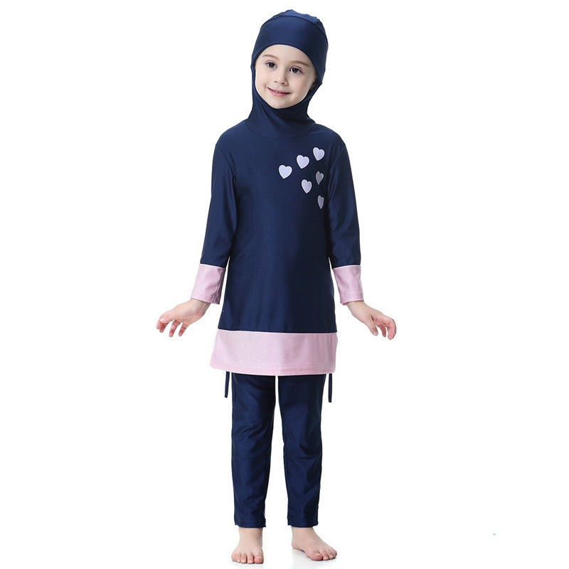 Child Burkini Muslim Girl Swimwear Swimsuit