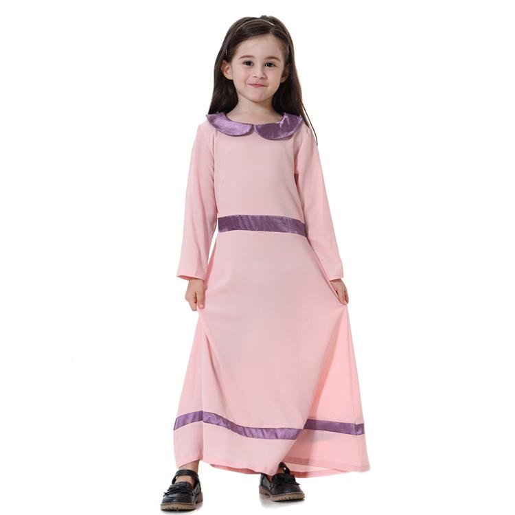 Beautiful Muslim Dress Young Girls Wear Kids Abaya