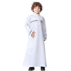 Middle East Arab Kids Clothing Stand Collar Robe Boy thobes